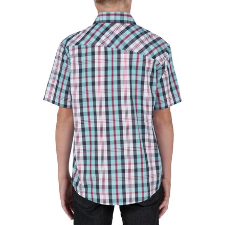Volcom - Xander Plaid Shirt - Short-Sleeve - Boys'