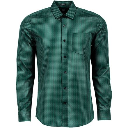 Volcom - Everett Mini Check Shirt - Long-Sleeve - Men's