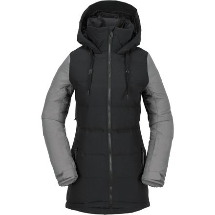 Volcom - Elias Puff Hooded Down Jacket - Women's