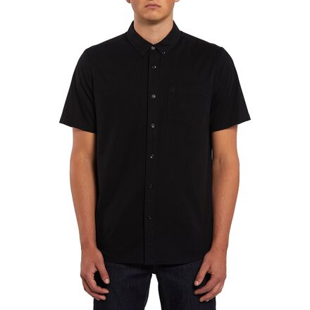 Volcom - Everett Oxford Short-Sleeve Shirt - Men's - New Black