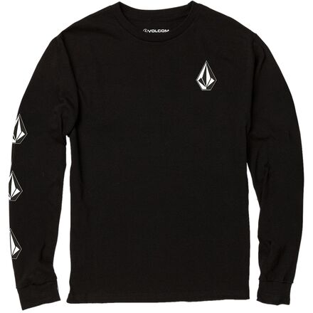 T-shirt Manches Longues Volcom Iconic Stone - Couleur Royal, Taille S, Pour Hommes