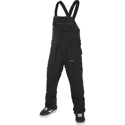 Volcom - Roan Bib Overall Pant - Men's - Black