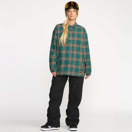 Volcom - Insulated Riding Flannel Jacket - Women's