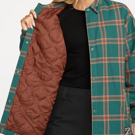 Volcom - Insulated Riding Flannel Jacket - Women's
