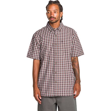 Louie Check Short-Sleeve Shirt - Men's