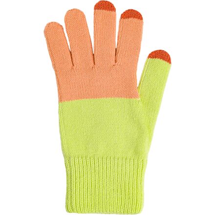 Colorblock Knit Touchscreen Glove
