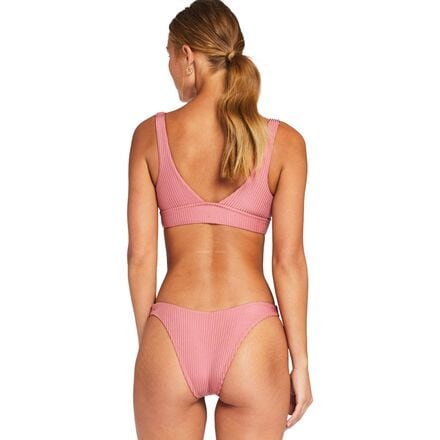 Vitamin A - California High-Leg Cheeky Cut Bikini Bottom - Women's