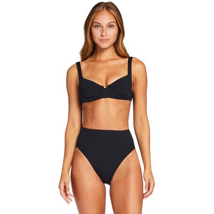 Vitamin A - Sienna High Waist Cheeky Cut Bikini Bottom - Women's