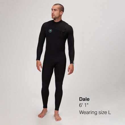 Vissla - 7 Seas 3/2 Full Chest Zip Long-Sleeve Wetsuit - Men's