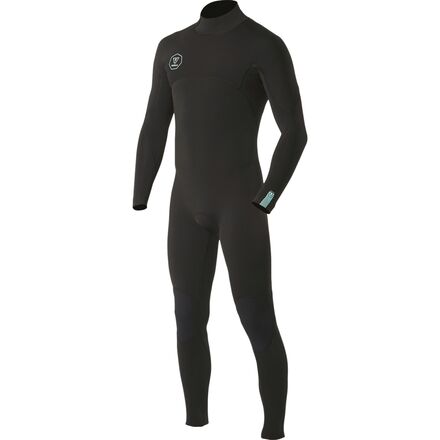 Vissla - 7 Seas 4/3 Back-Zip Full Wetsuit - Men's - Black