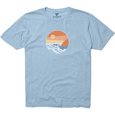Vissla - Heavy Sets Short-Sleeve Graphic T-Shirt - Toddler Boys' - Ice Blue Heather