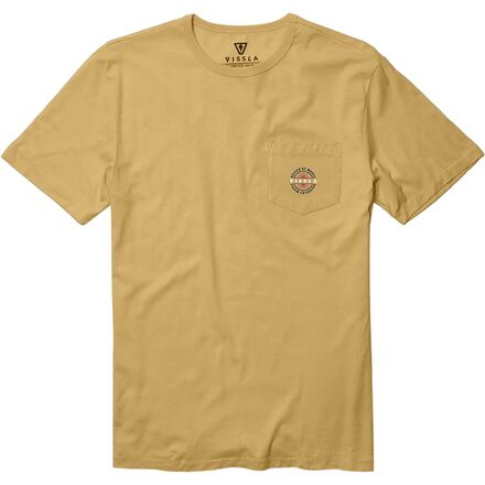 Vissla - Spark Organic Pocket T-Shirt - Men's - Ale