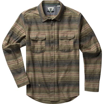 Vissla - Central Coast Flannel Shirt- Men's - Kangaroo