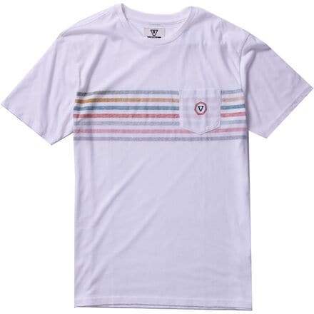 Vissla - Parallels Pocket Short-Sleeve T-Shirt - Men's - Vintage White