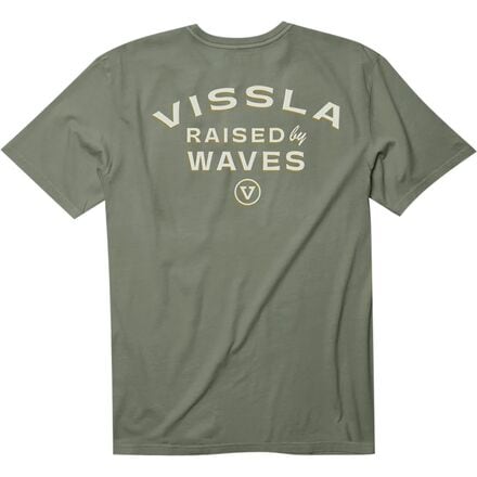 Vissla - Raised By Pocket Short-Sleeve T-Shirt - Men's - Army