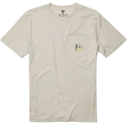 Vissla - Shadow Bandit Organic Pocket Short-Sleeve T-Shirt - Men's - Bone