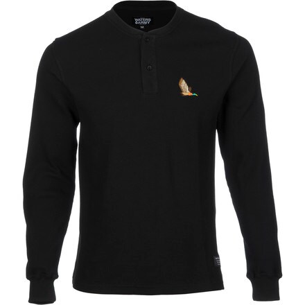 Waters and Army - Standard Issue Henley Crew - Long-Sleeve - Men's