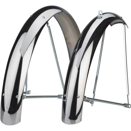 #962-24in Balloon Chrome Fenders