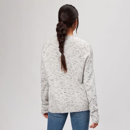 White + Warren - Confetti Blend Stand Neck Sweater - Women's