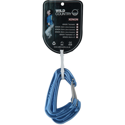 Wild Country - Xenon Wire Anodized Carabiner - 5 Pack