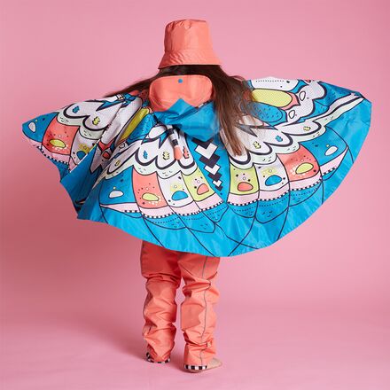 WeeDo HOLLY Butterfly Rain Cape - Kids' - Kids