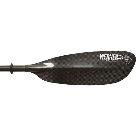 Werner - Kalliste Hooked Carbon 2-Piece Paddle - Straight Shaft