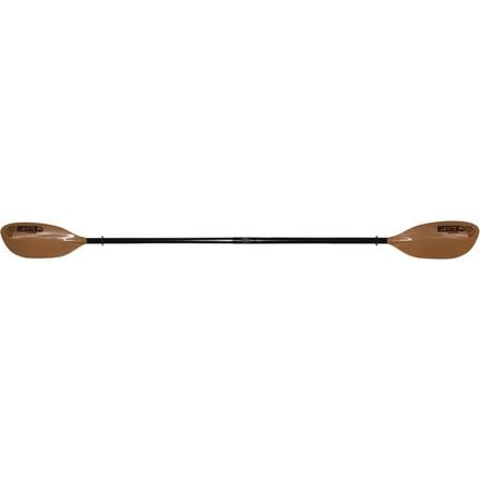Werner - Tybee Hooked FG IM 2-Piece Paddle - Straight Shaft - Brown