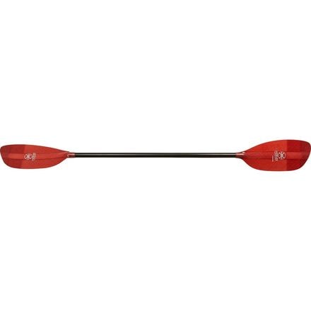 Werner - Powerhouse Fiberglass Paddle - Straight Shaft - Red