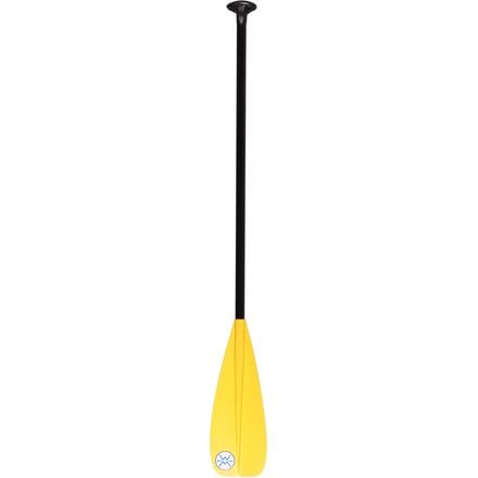 Werner - Flash 85 Youth 2-Piece Adjustable Paddle - Straight Shaft - Yellow