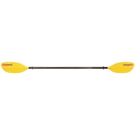 Werner - Tybee FG 2-Piece Paddle - Straight Shaft - Yellow