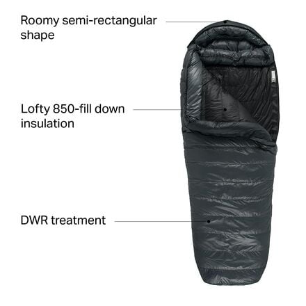 Western Mountaineering - Sequoia MF Sleeping Bag: 5F Down