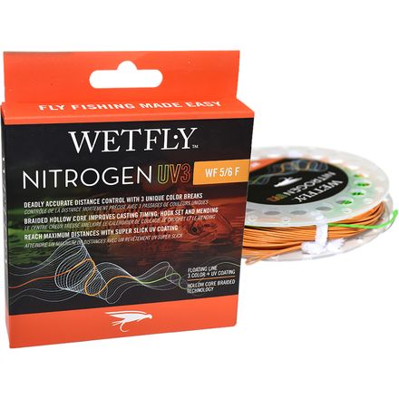 Wetfly - Nitrogen UV3 Line WF3/4F - Orange/Brown/Green