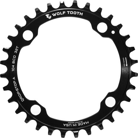 Wolf Tooth Components - Drop Stop Chainring - Black