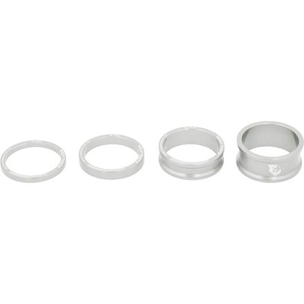 Wolf Tooth Components - Headset Spacer Kit - Silver