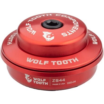 Wolf Tooth Components - Premium ZS44/28.6 Upper Headset Assembly - Red