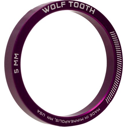 Wolf Tooth Components - Headset Spacer - 5 Pack - Purple