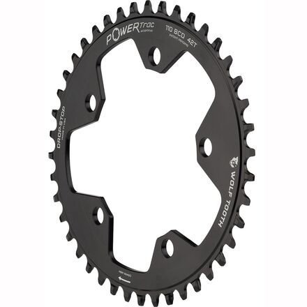Wolf Tooth Components - Drop Stop Elliptical 5-Bolt SRAM Flattop Chainring