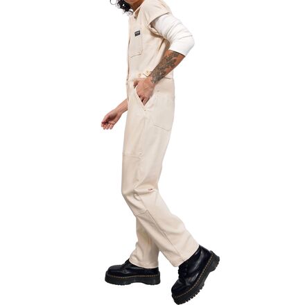 Wildfang - The Essential Short-Sleeve Denim High Waisted Coverall