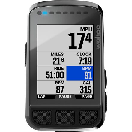 Wahoo Fitness - Elemnt Bolt GPS Bike Computer - Stealth