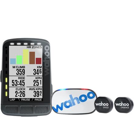 Wahoo Fitness - ELEMNT ROAM GPS Bike Computer Bundle - White