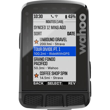 Wahoo Fitness - ELEMNT ROAM V2 GPS Cycling Computer - One Color