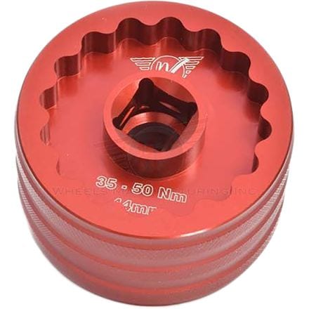Wheels Mfg - Double Sided Bottom Bracket Socket - Red
