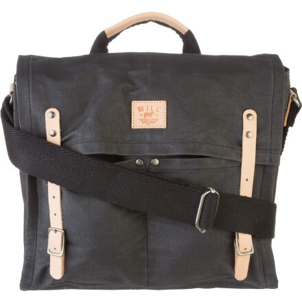 Will Leather Goods - Wax Coated Canvas Shoulder Messenger Bag