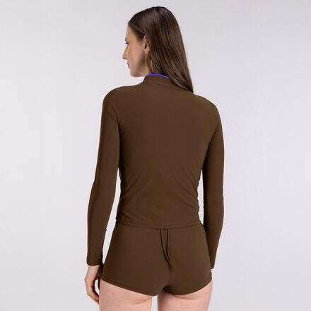 Wallien - Rash Guard with Zip - Women's