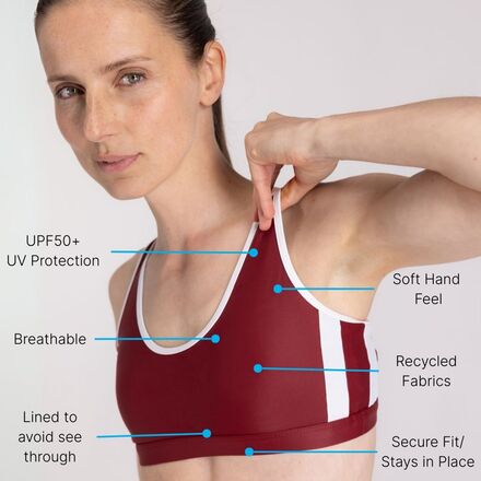 Wallien - Sports Bikini Top - Women's