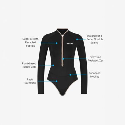 Wallien - Horizonia Yulex Spring Wetsuit - Women's