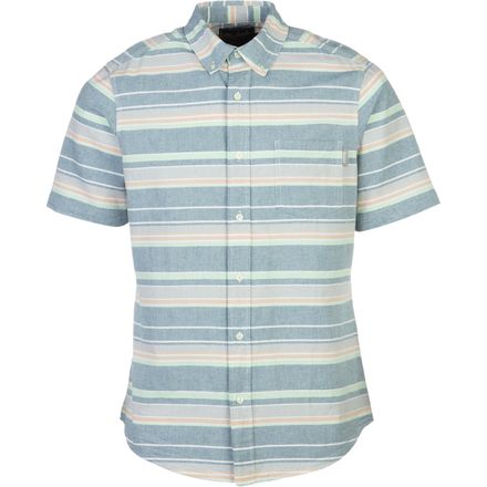Woolrich - Seaport Oxford Yarn-Dye Shirt - Short-Sleeve - Men's