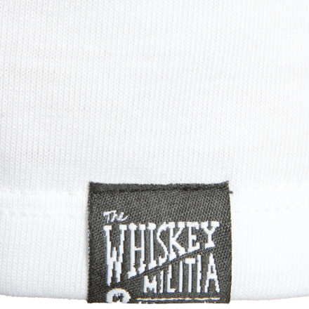 Whiskey Militia - Logo Crew  T-Shirt - Short-Sleeve - Men's