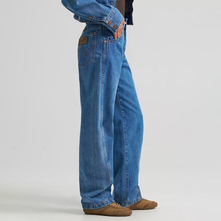 Wrangler - High Rise Super Barrel Jean - Women's