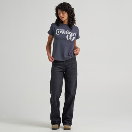 Wrangler - Mid Rise Loose Straight Jean - Women's